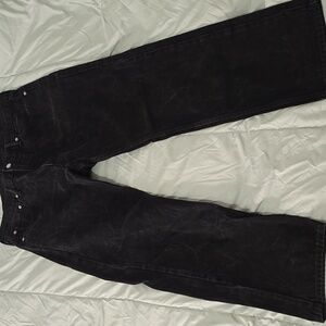 Levi's Charcoal Denim Pants for Men